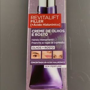 Loreal Paris Revitalift Filler [HA] Eye Cream For Face ~ 30ml Europe Version